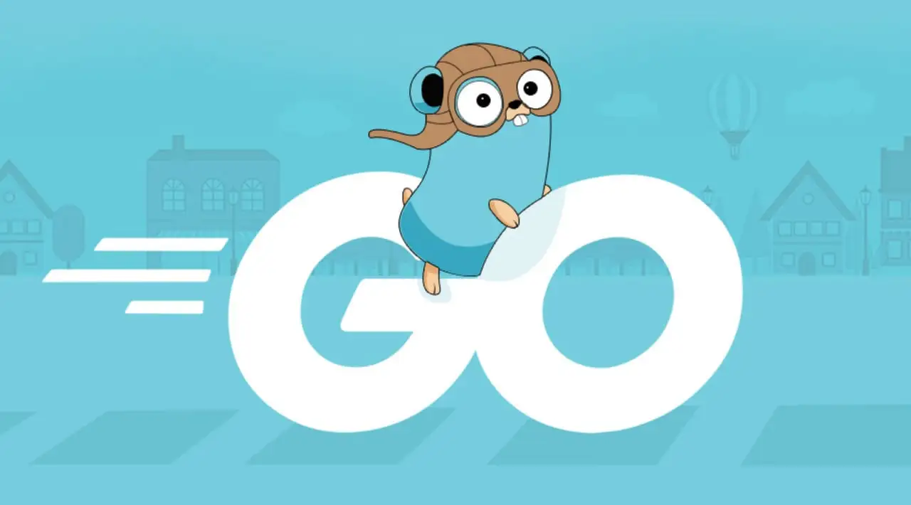 Golang (Go) programming language logo